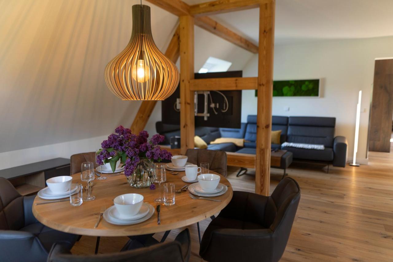 Spreewald Chalet Wohnung Burg  Buitenkant foto