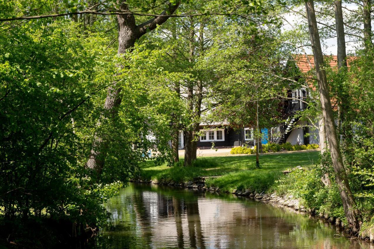 Spreewald Chalet Wohnung Burg  Buitenkant foto