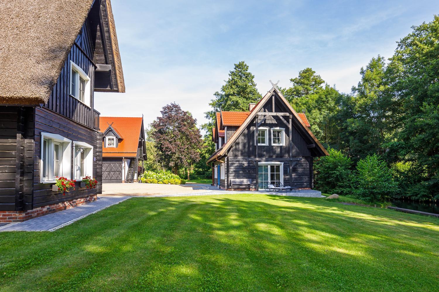 Spreewald Chalet Wohnung Burg  Buitenkant foto